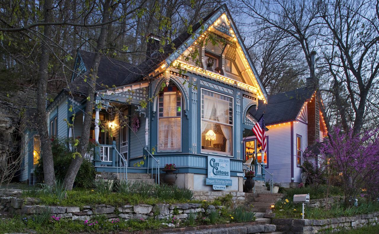 Cliff Cottage Inn, Downtown Bed & Breakfast Eureka Springs Exterior foto